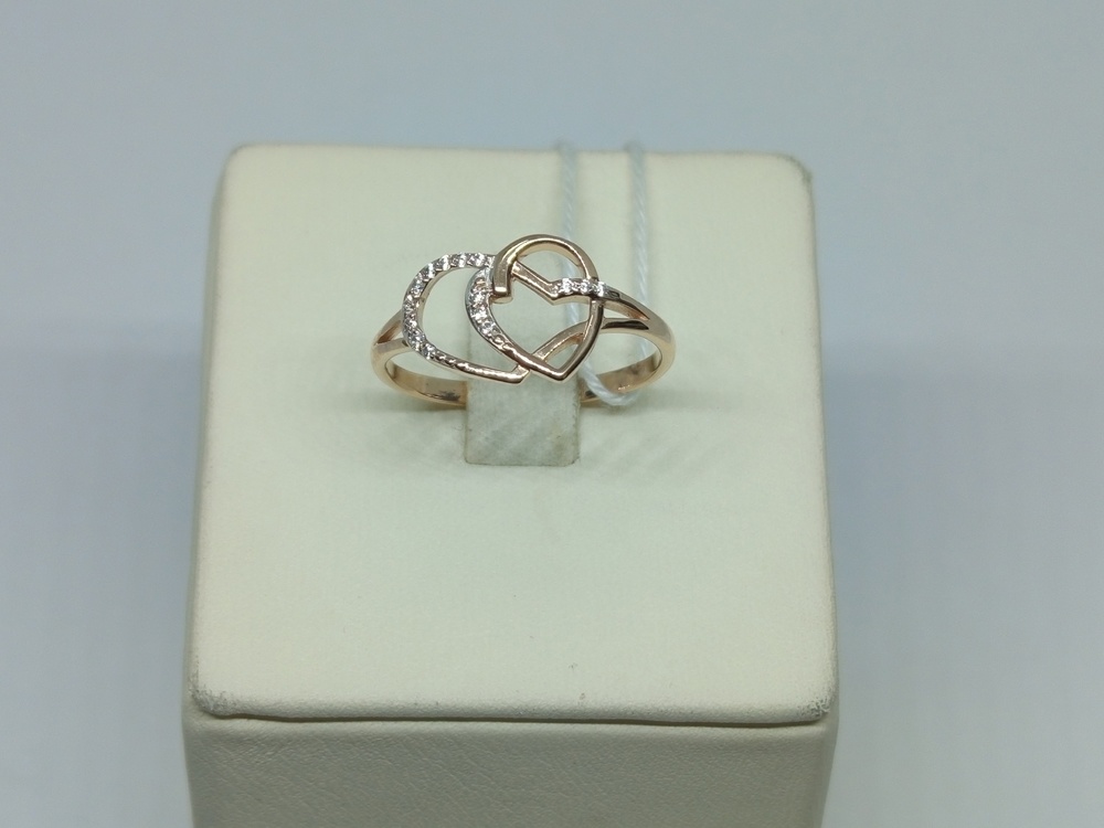 КОЛКМИ585 КОЛЬЦО С КАМНЯМИ (Au 585)