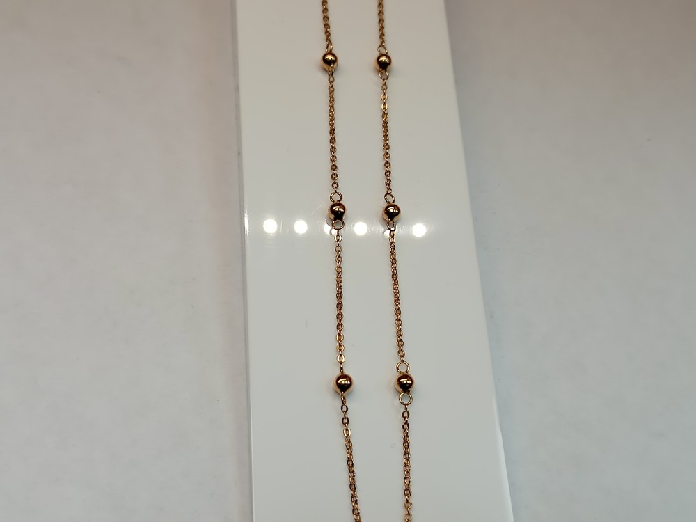 КОЛЬЕ БЕЗ КАМНЯ Au 585