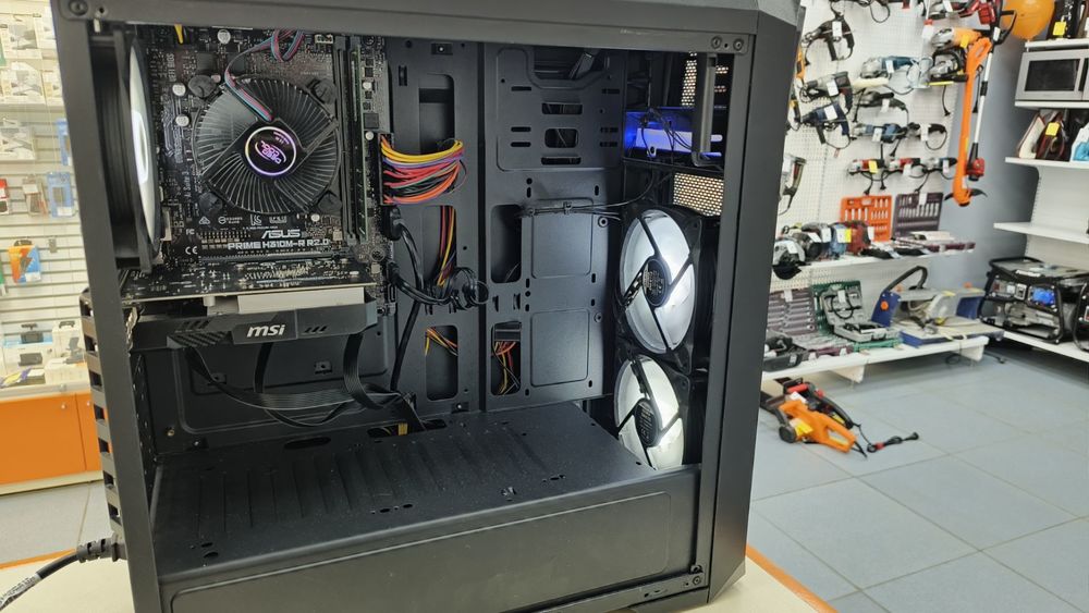 Системный блок Noname; Core i3-9100F, GeForce GT 1030, 8 Гб, 128 Гб, Нет