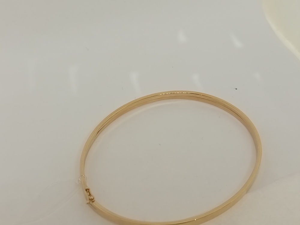 БРАСЛЕТ ЖЕСТКИЙ без камня (Au 585)