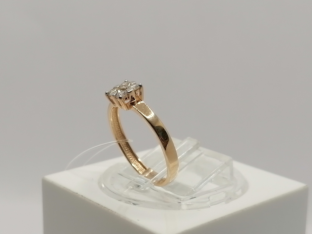 КОЛЬЦО БРИЛЛИАНТ (Au 585)