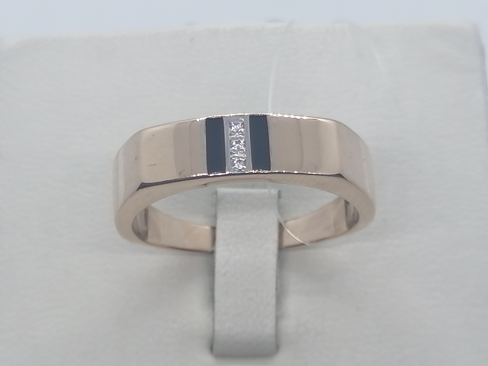 ПЕЧАТКА С КАМНЯМИ (Au 585)