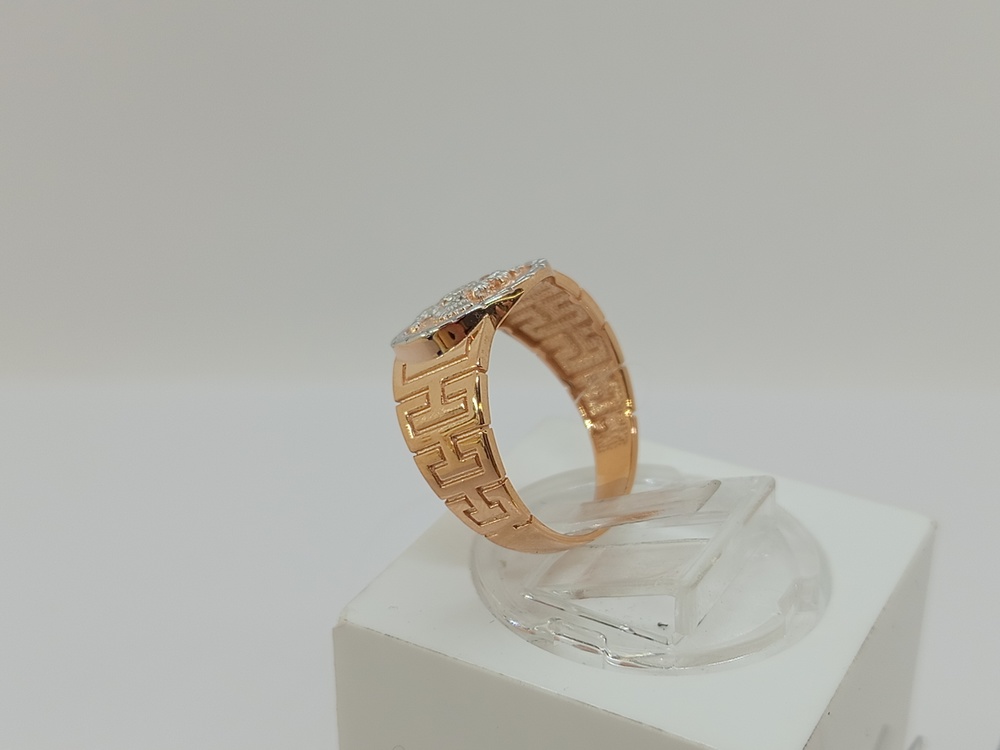 КОЛЬЦО ПЕЧАТКА без камня (Au 585)