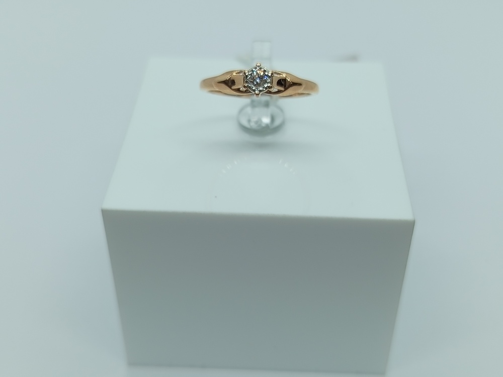 КОЛЬЦО БРИЛЛИАНТ Au 585