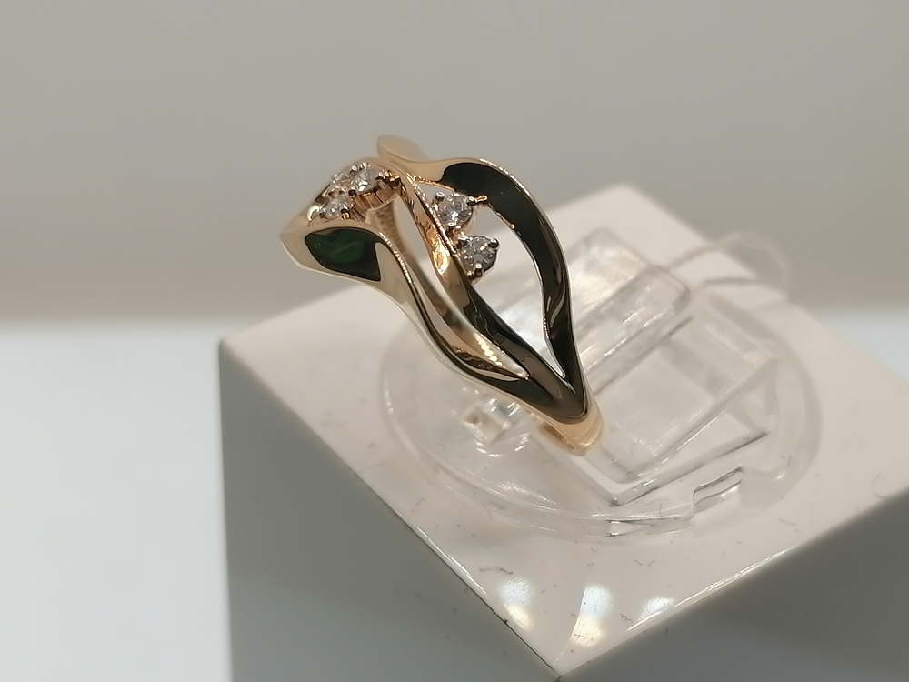 КОЛЬЦО БРИЛЛИАНТ (Au 585)