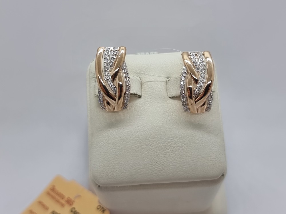 СЕРЬГИ С КАМНЯМИ (Au 585)