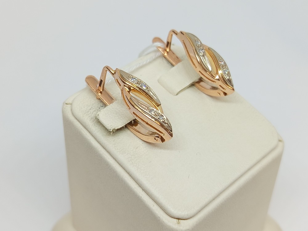 СЕРЬГИ БРИЛЛИАНТ (Au 585)