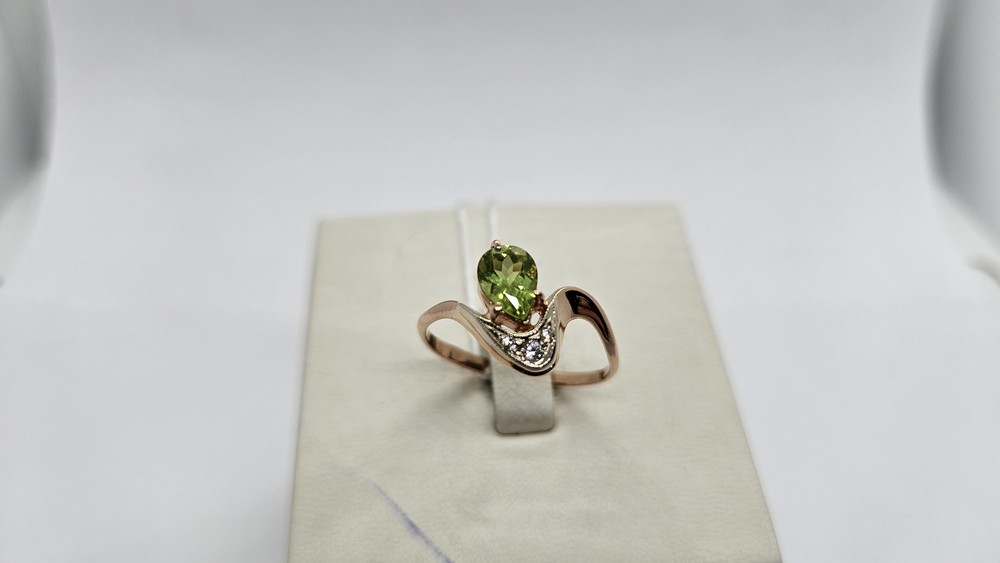 КОЛКМИ585 КОЛЬЦО С КАМНЯМИ (Au 585)