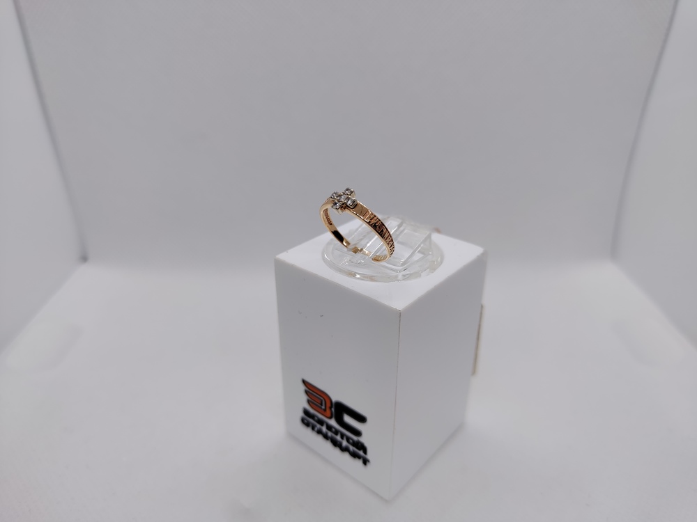 КОЛКМИ585 КОЛЬЦО С КАМНЯМИ (Au 585)