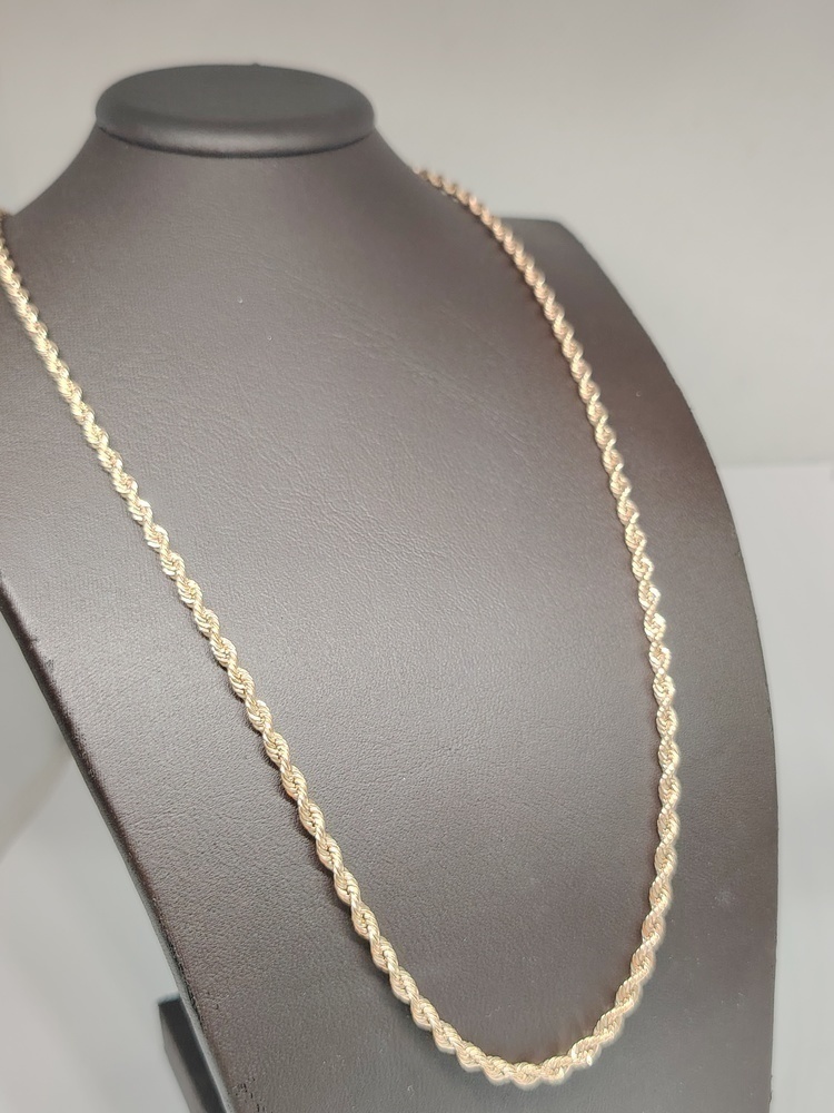 ЦЕПЬ ПУСТОТЕЛАЯ Веревка (Au 585)