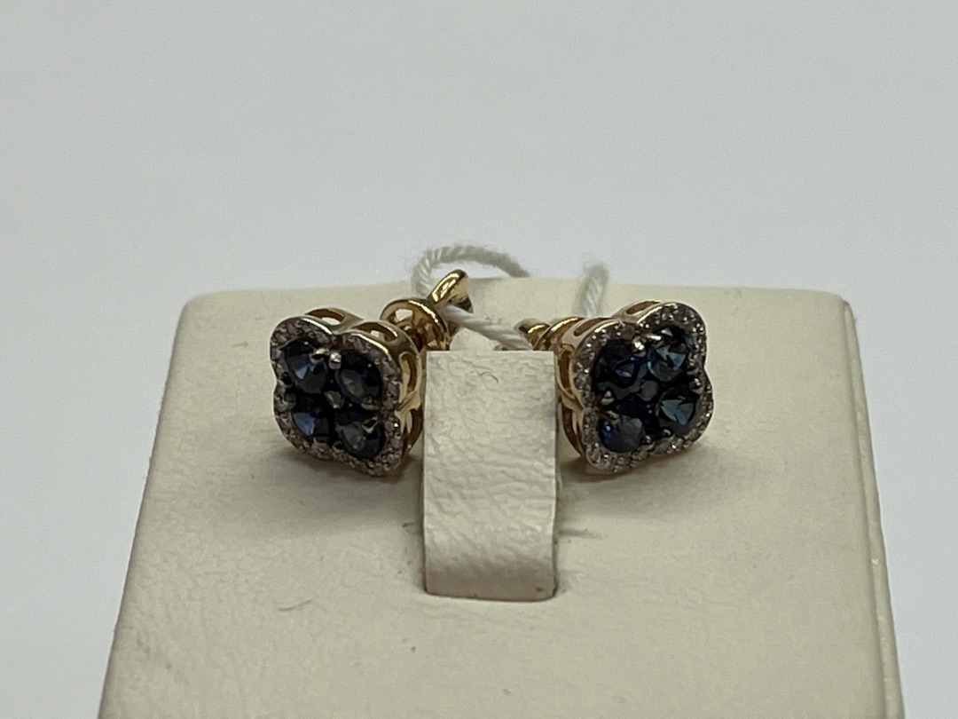 СЕРЬГИ ПУСЕТЫ (Au 585)