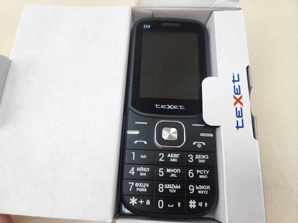 Мобильный телефон Texet TM-219