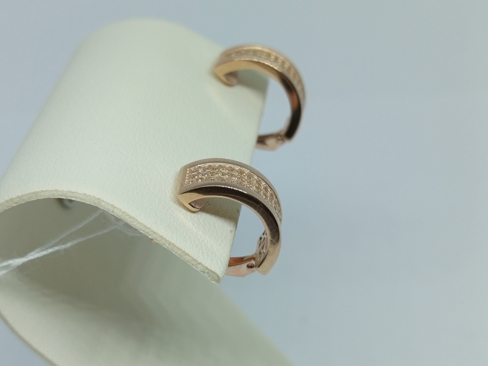 СЕРЬГИ С КАМНЯМИ (Au 585)