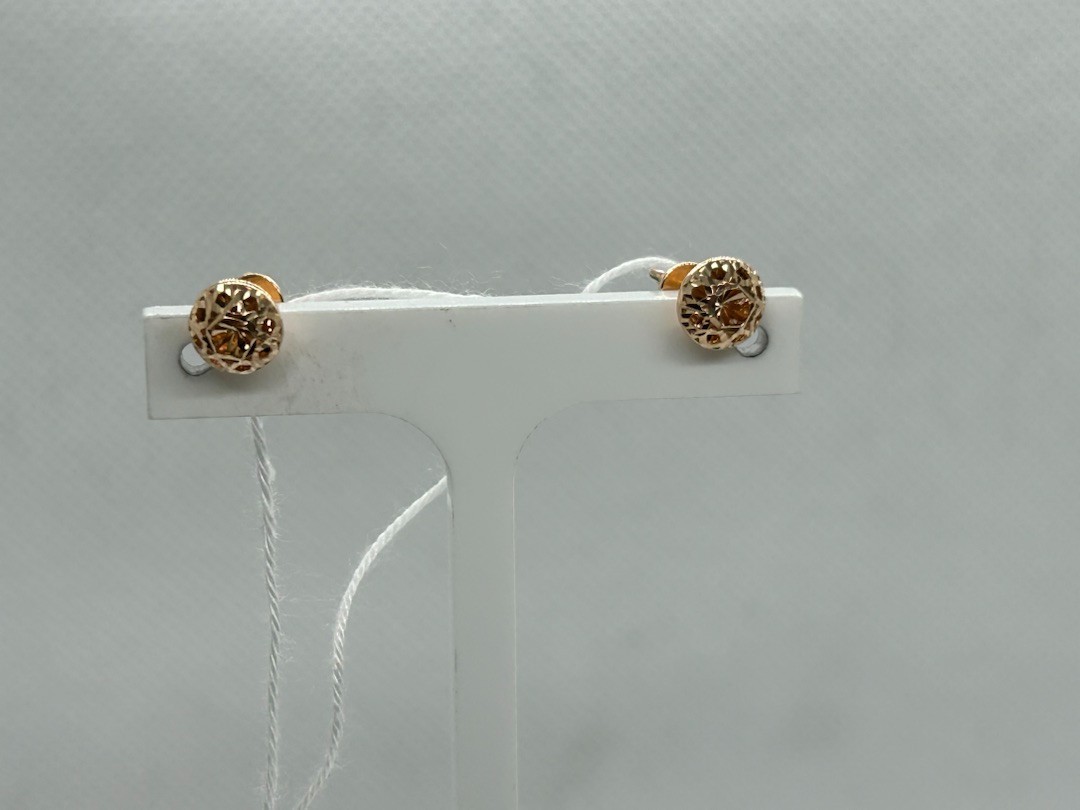 СЕРЬГИ ПУСЕТЫ (Au 585)