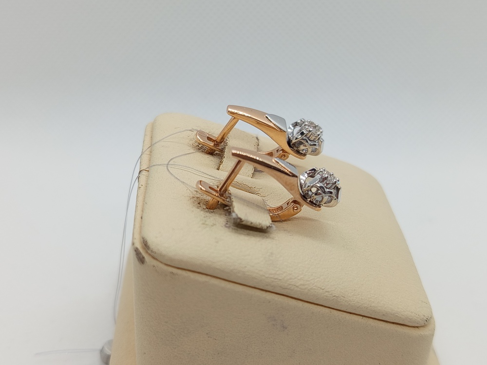 СЕРЬГИ БРИЛЛИАНТ (Au 585)