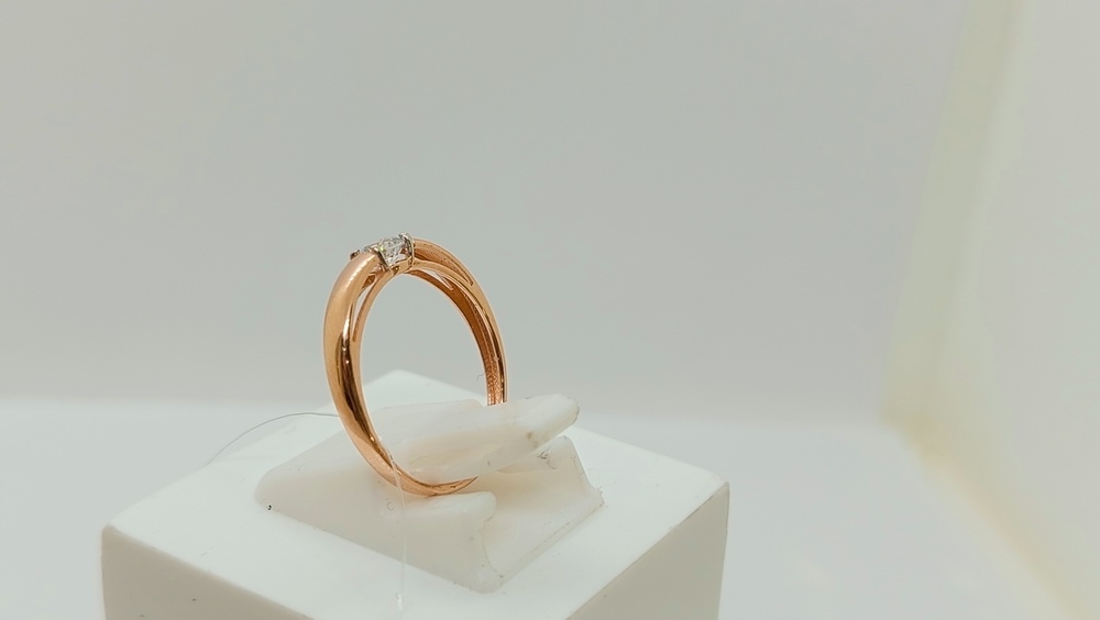 КОЛЬЦО С КАМНЕМ (Au 585)