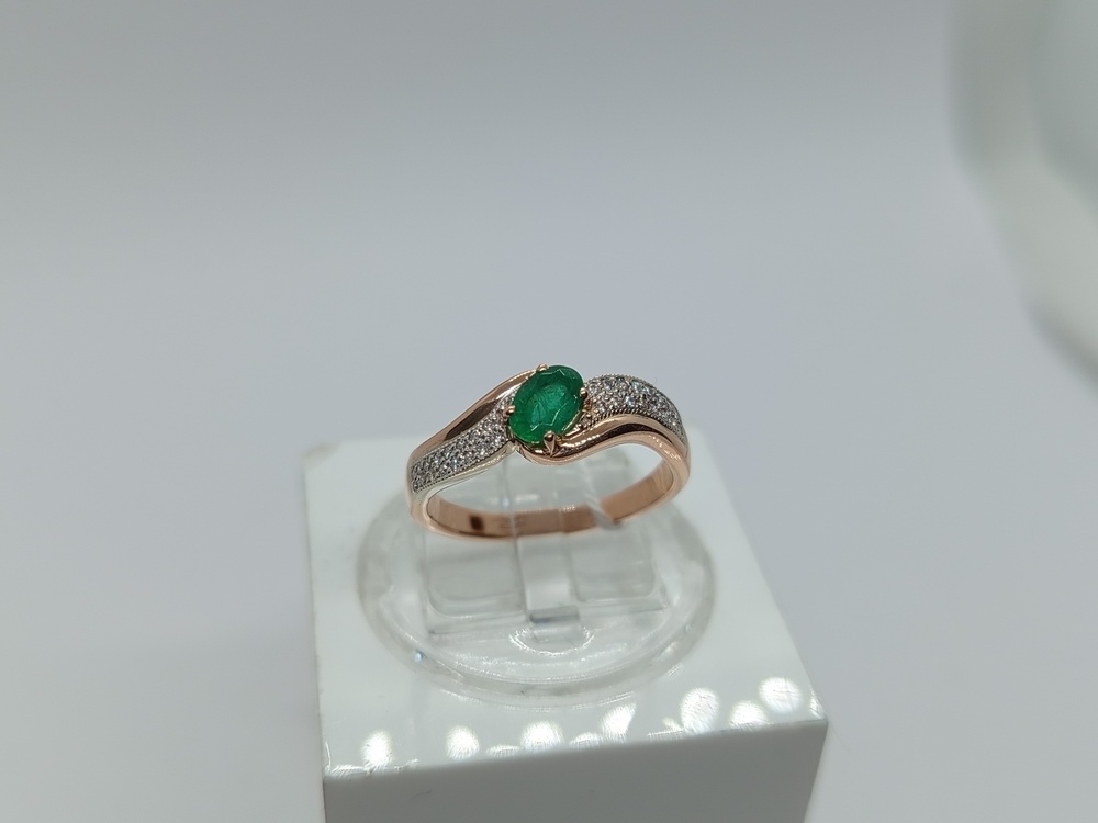 КОЛЬЦО БРИЛЛИАНТ Au 585