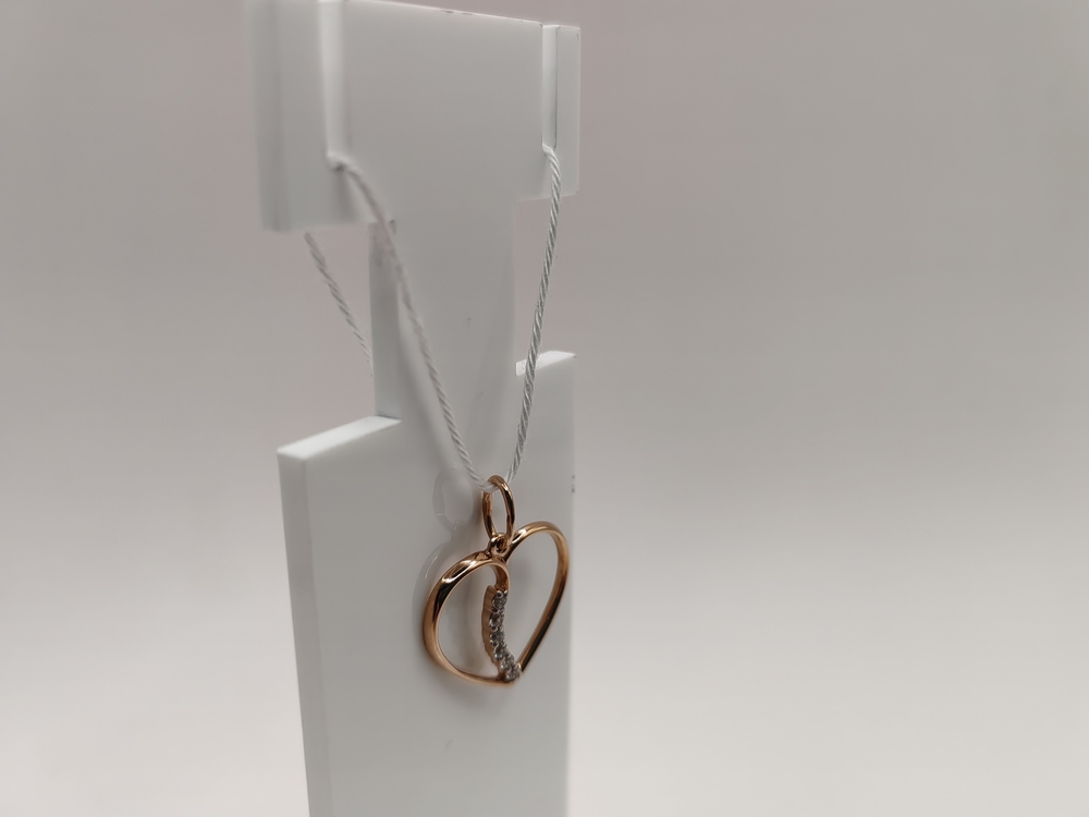 ПОДКМИ375 ПОДВЕСКА С КАМНЯМИ (Au 375)