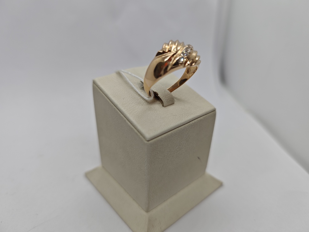 КОЛКМИ585 КОЛЬЦО С КАМНЯМИ (Au 585)