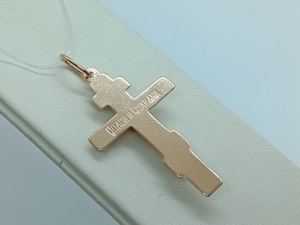 ПОДВЕСКА КРЕСТ (Au 585)