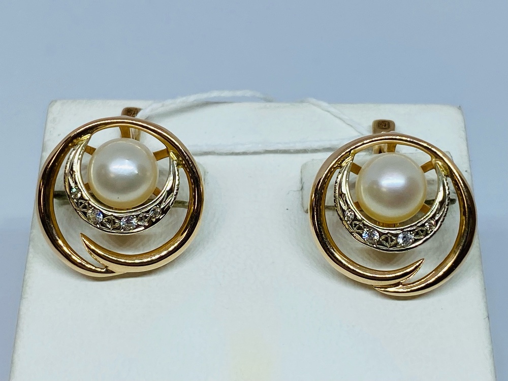 СКМИ585 СЕРЬГИ С КАМНЯМИ (Au 585) СКМИ585 СЕРЬГИ С КАМНЯМИ (Au 585)