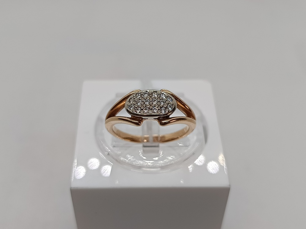 КОЛКМИ585 КОЛЬЦО С КАМНЯМИ (Au 585)