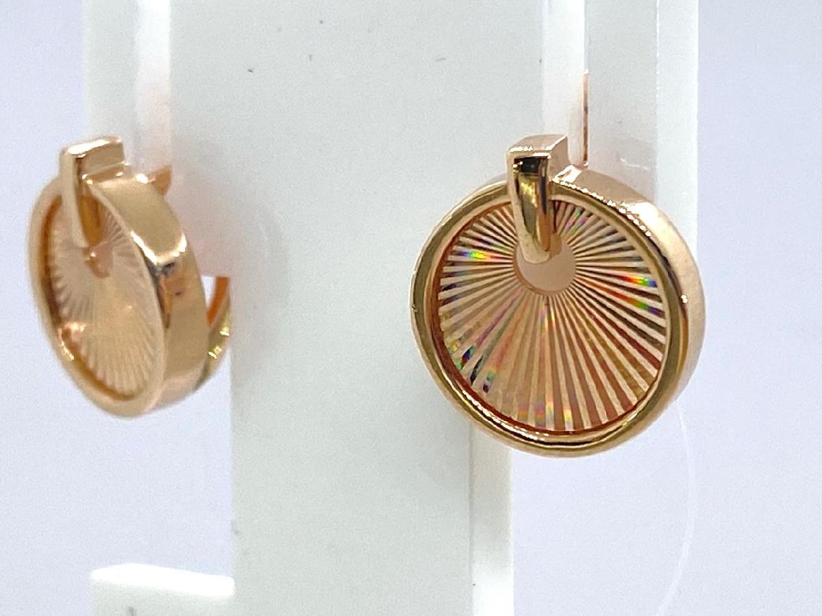 СЕРЬГИ БЕЗ КАМНЯ (Au 585)