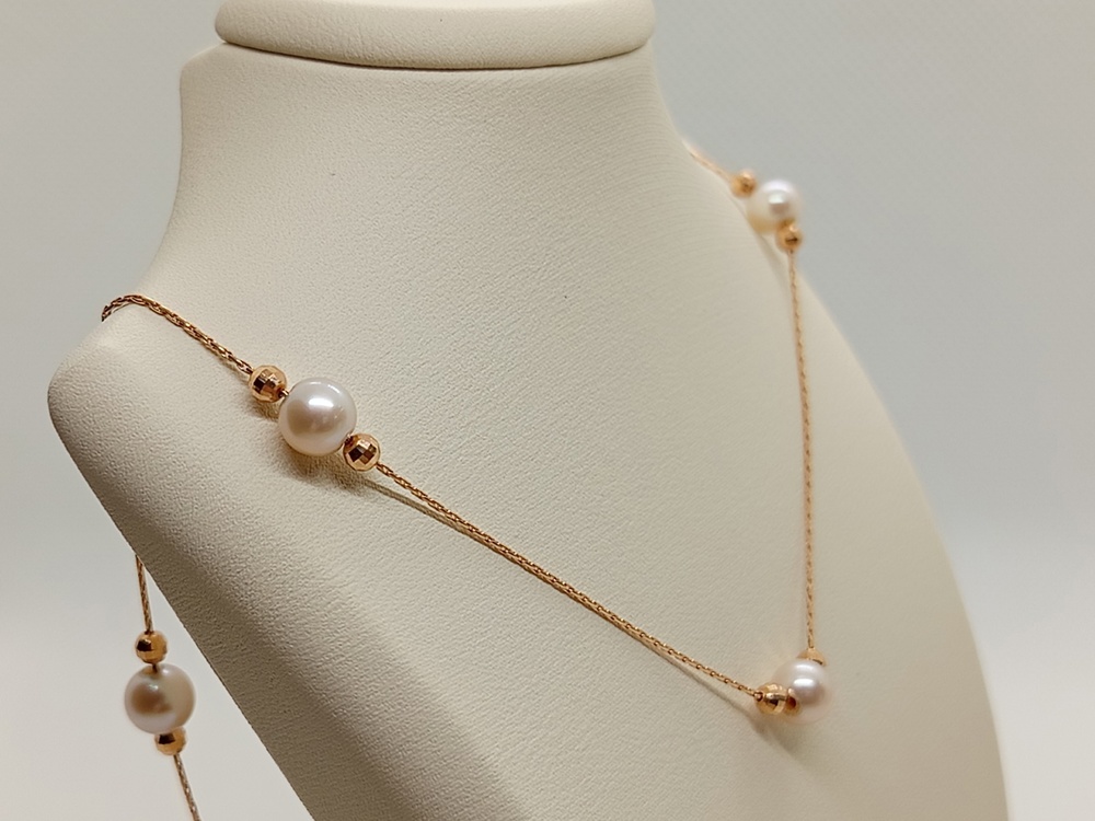 КОЛЬЕ С КАМНЯМИ Au 585 КОЛЬЕ С КАМНЯМИ Au 585