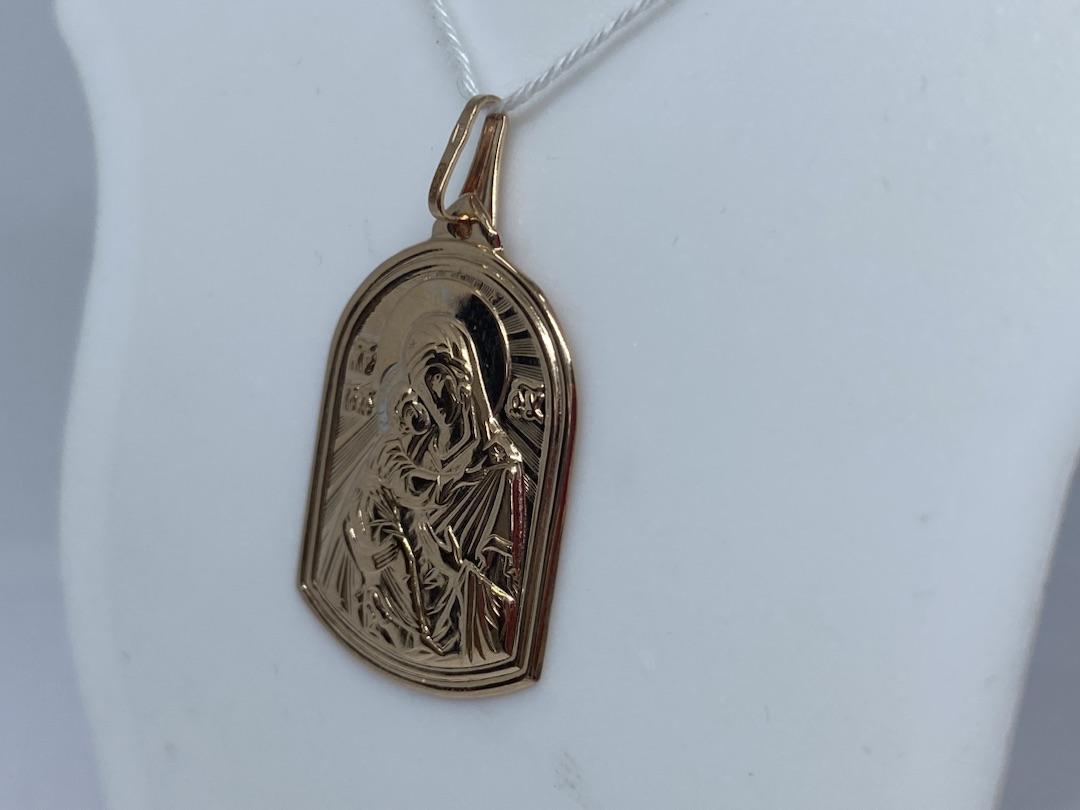 ПОДВЕСКА ИКОНА БЕЗ КАМНЯ (Au 585)