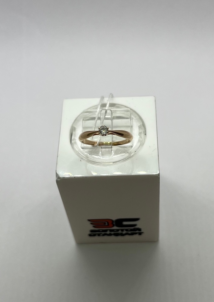 КОЛЬЦО С КАМНЕМ (Au 585)