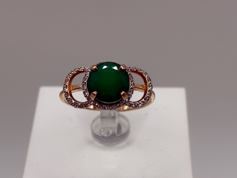 КОЛКМИ585 КОЛЬЦО С КАМНЯМИ (Au 585)