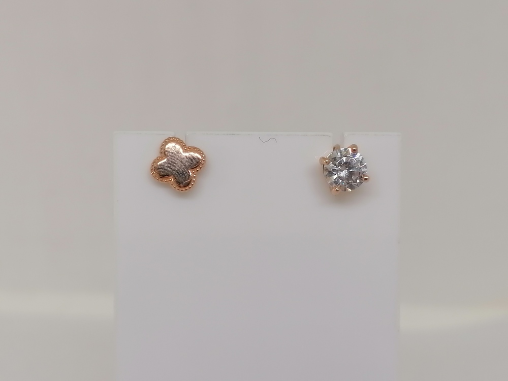 СЕРЬГИ С КАМНЕМ (Au 585)