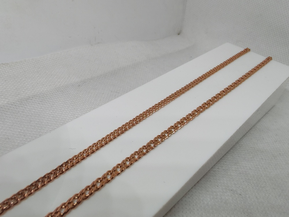 ЦЕПЬ ПОЛНОВЕСНАЯ Ромб двойной (Au 585)