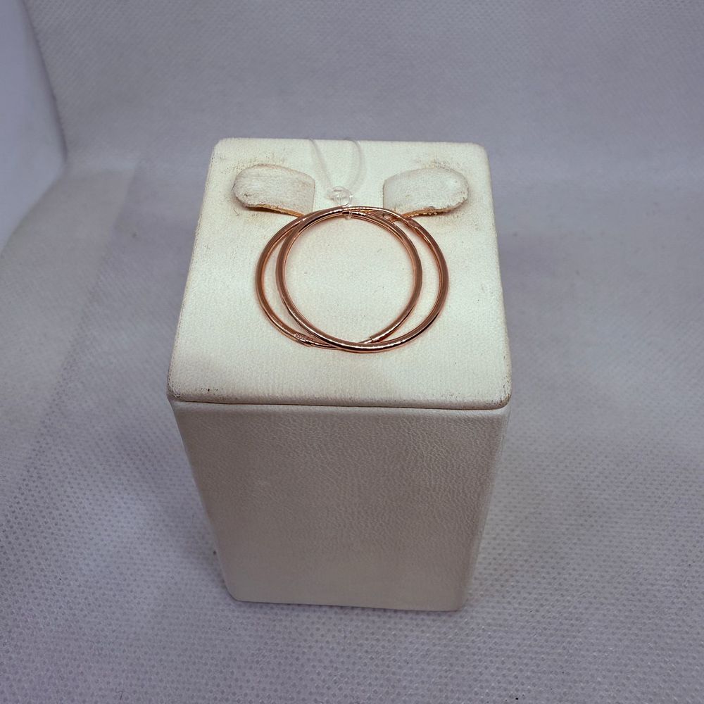 СЕРЬГИ КОНГО без камня (Au 585)