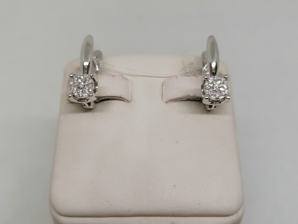 СЕРЬГИ БРИЛЛИАНТ (Au 585)