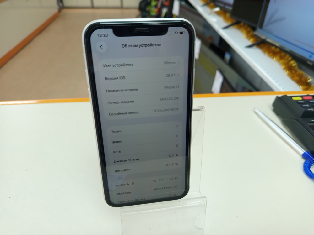 Смартфон Apple iPhone 11 128Gb