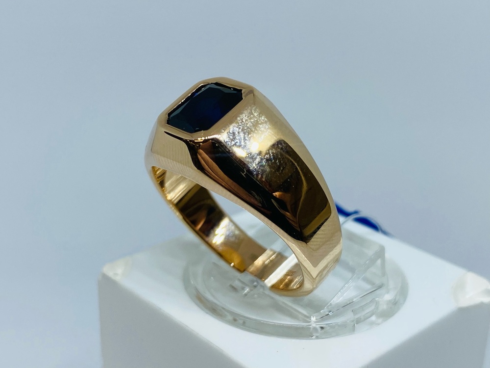 КОЛЬЦО ПЕЧАТКА с камнем (Au 585)