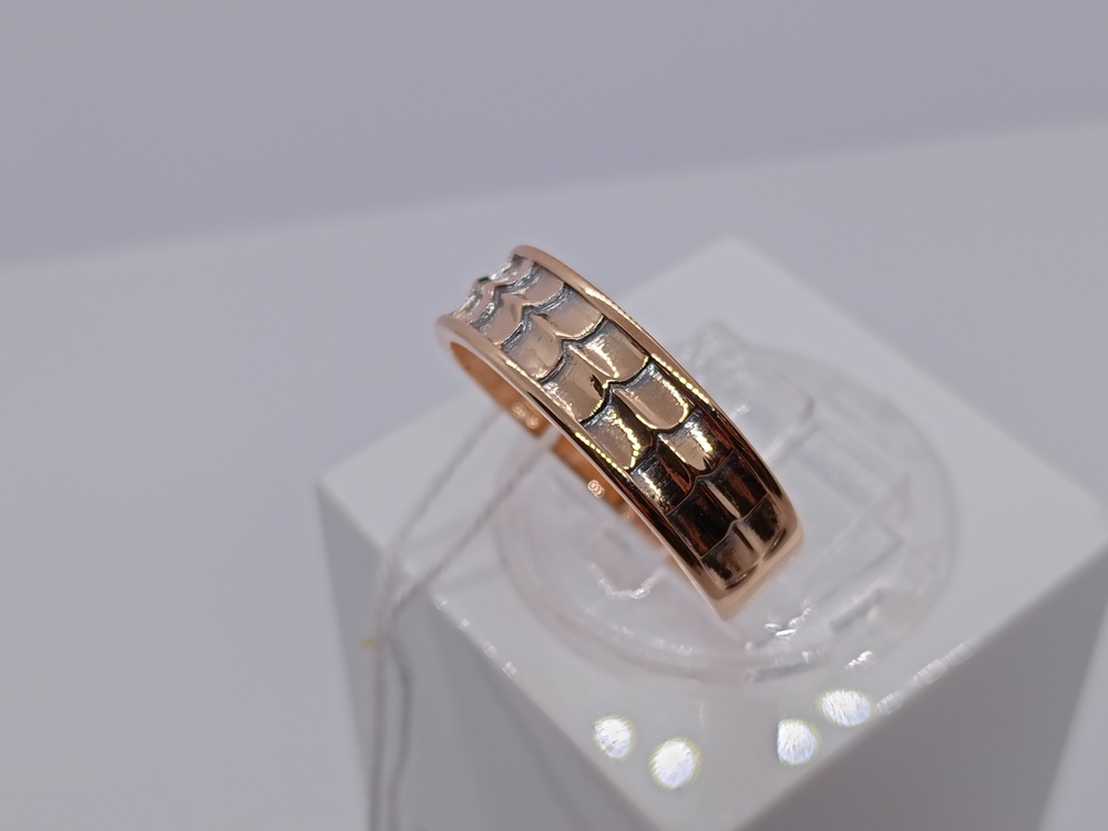 КОЛБКМ585 КОЛЬЦО БЕЗ КАМНЯ (Au 585)