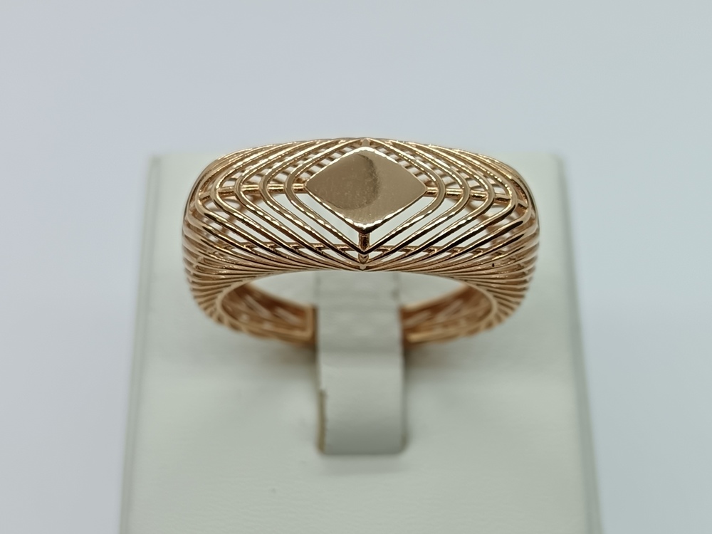 КОЛБКМ585 КОЛЬЦО БЕЗ КАМНЯ (Au 585)