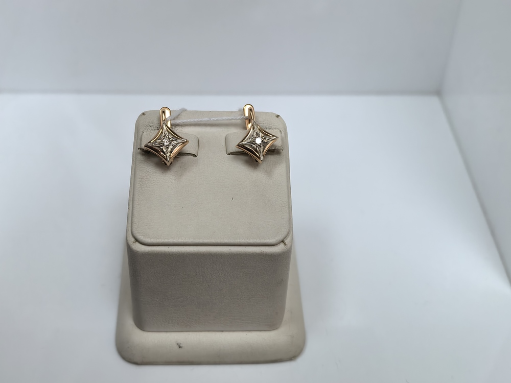 СЕРЬГИ БРИЛЛИАНТ (Au 585)