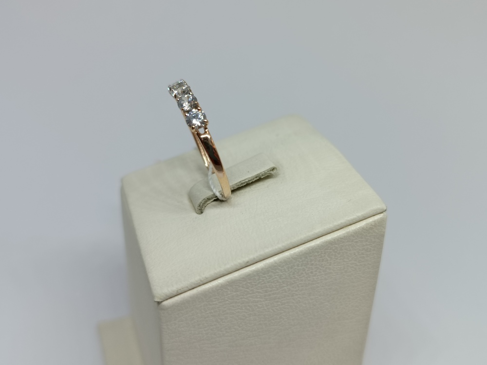 КОЛКМИ585 КОЛЬЦО С КАМНЯМИ (Au 585)