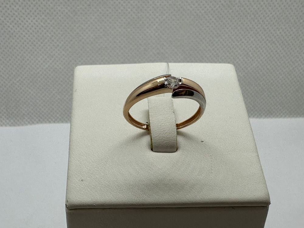 КОЛЬЦО С КАМНЕМ (Au 585)