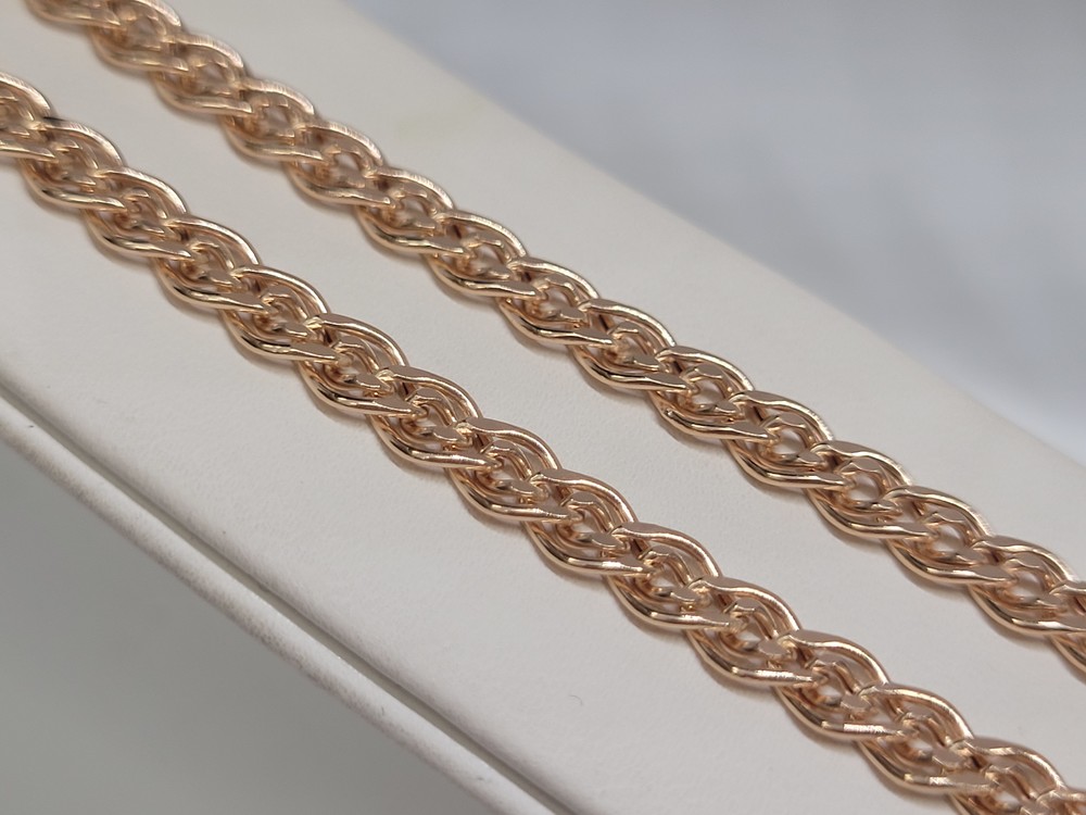 8070155П-45 ЦЕПЬ ПУСТОТЕЛАЯ Нона (Au 585)