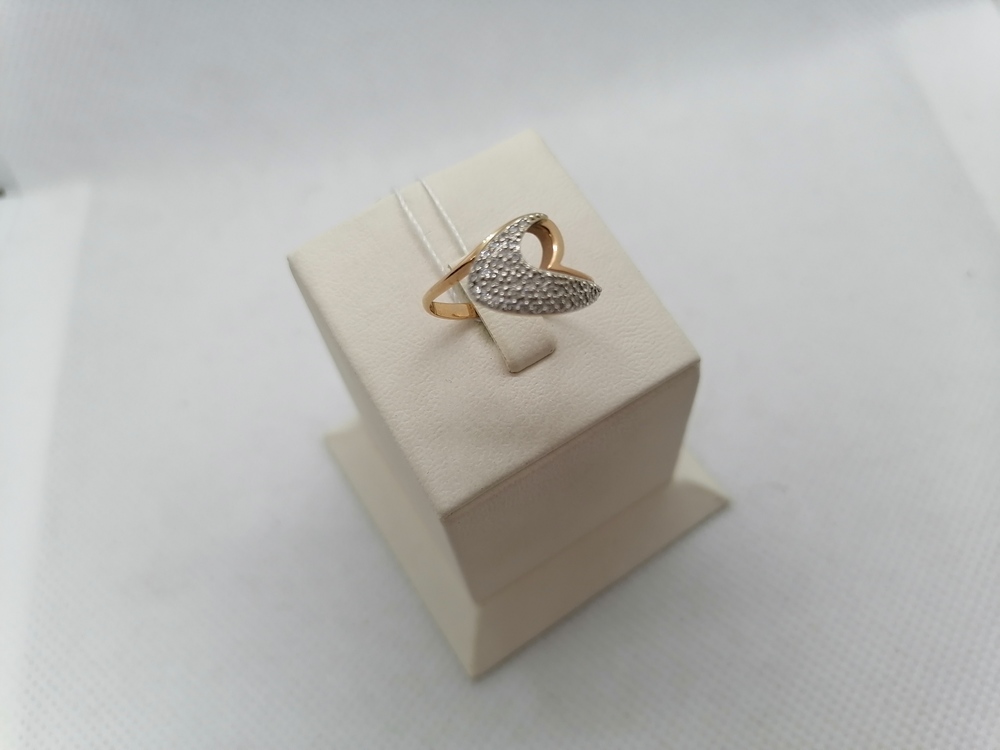 КОЛКМИ585 КОЛЬЦО С КАМНЯМИ (Au 585)