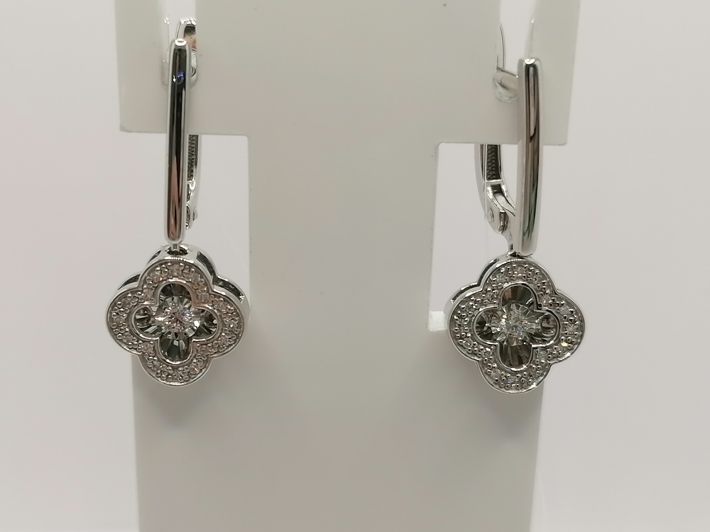 СЕРЬГИ БРИЛЛИАНТ (Au 585)