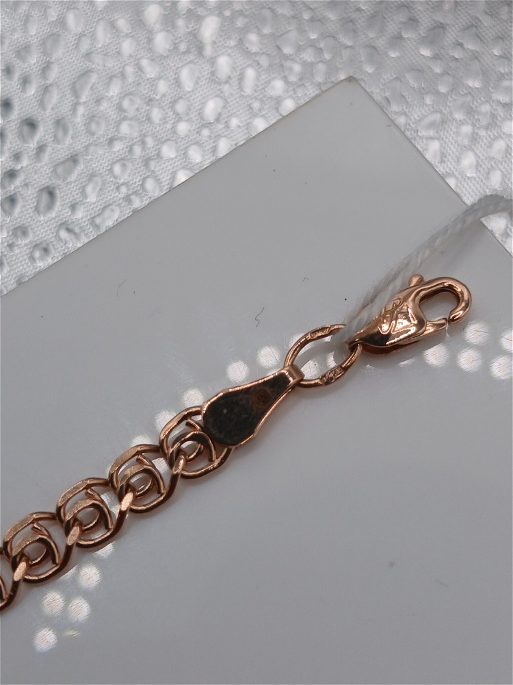БРАСЛЕТ ПОЛНОВЕСНЫЙ Лав Au 585