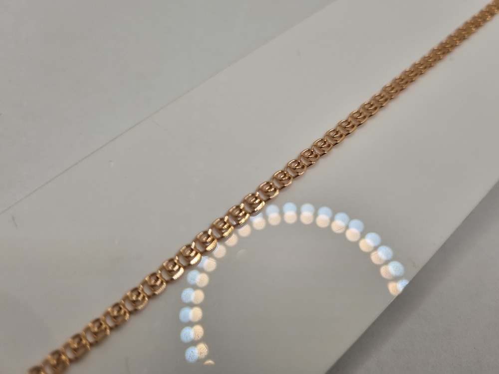 БРАСЛЕТ ПОЛНОВЕСНЫЙ Лав Au 585