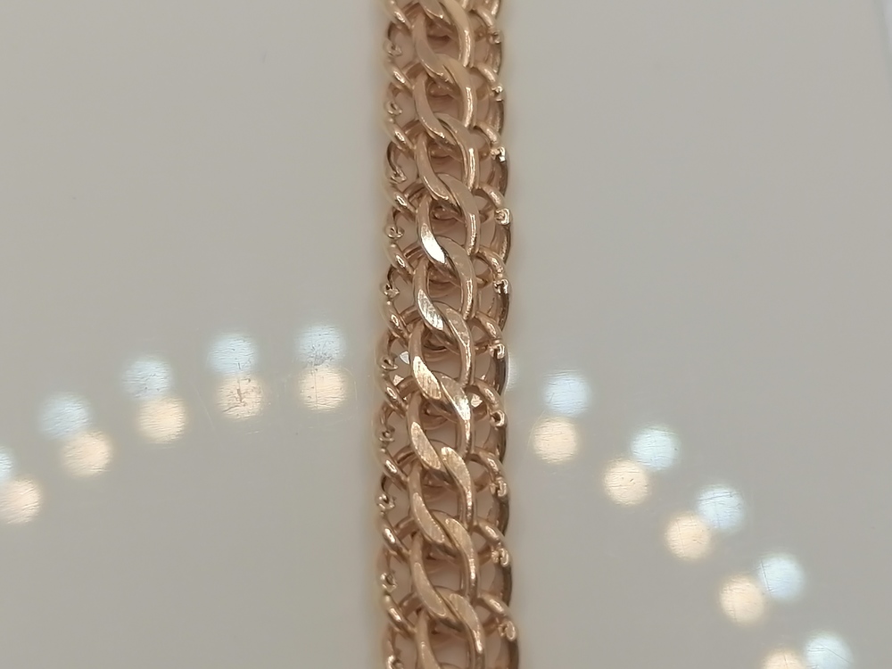 10070320120 БРАСЛЕТ ПУСТОТЕЛЫЙ Итальянка (Au 585)