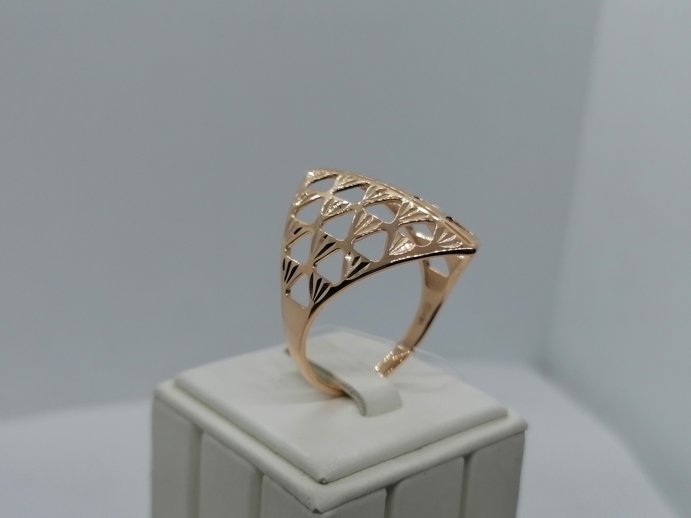 017613 КОЛЬЦО БЕЗ КАМНЯ (Au 585)