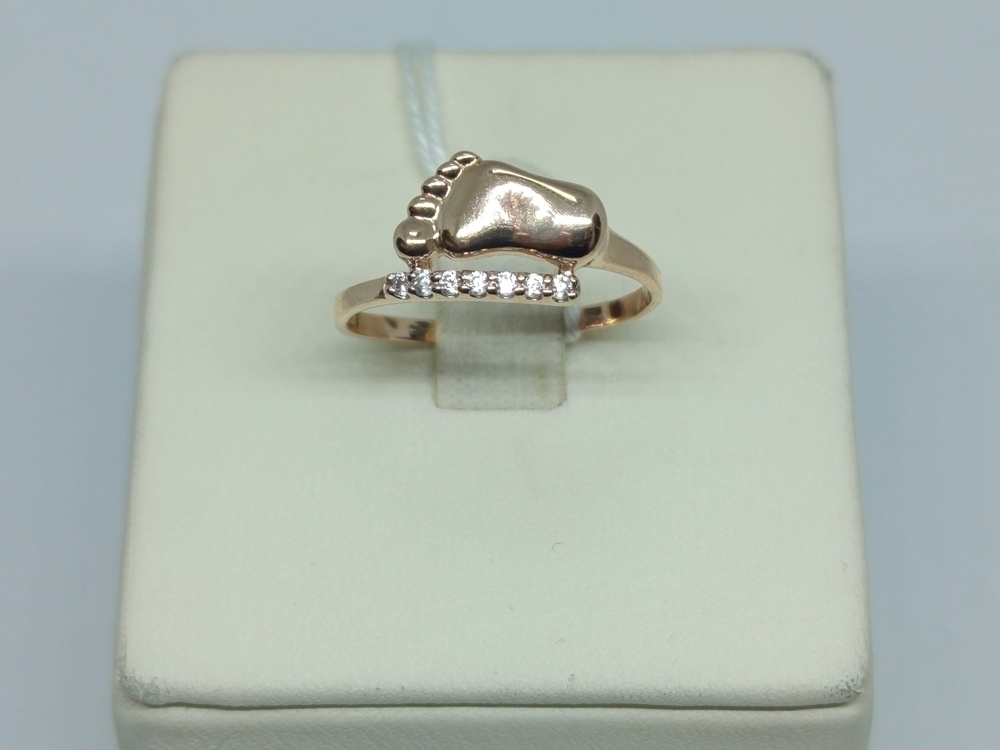 КОЛКМИ585 КОЛЬЦО С КАМНЯМИ (Au 585)